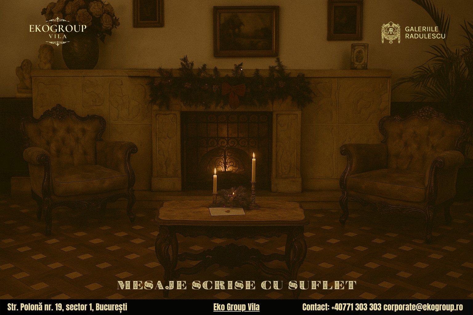 Scrisoare de craciun: o privire fermecătoare asupra Crăciunului anilor ’30 la Eko Group Vila 3 Scrisoare de craciun: o privire fermecătoare asupra Crăciunului anilor ’30 la Eko Group Vila